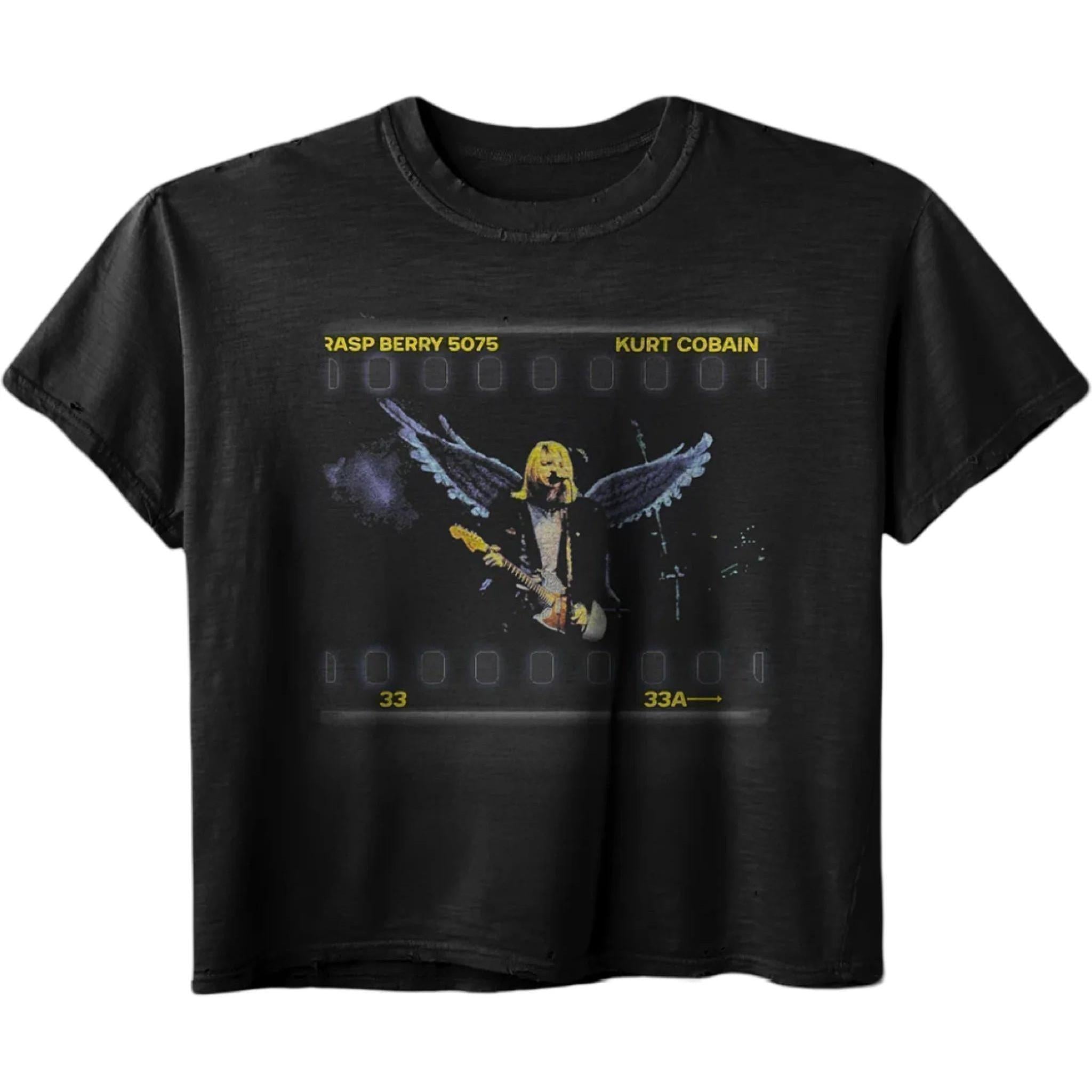 GV Gallery Raspberry Hills Kurt Cobain Angel T-Shirt