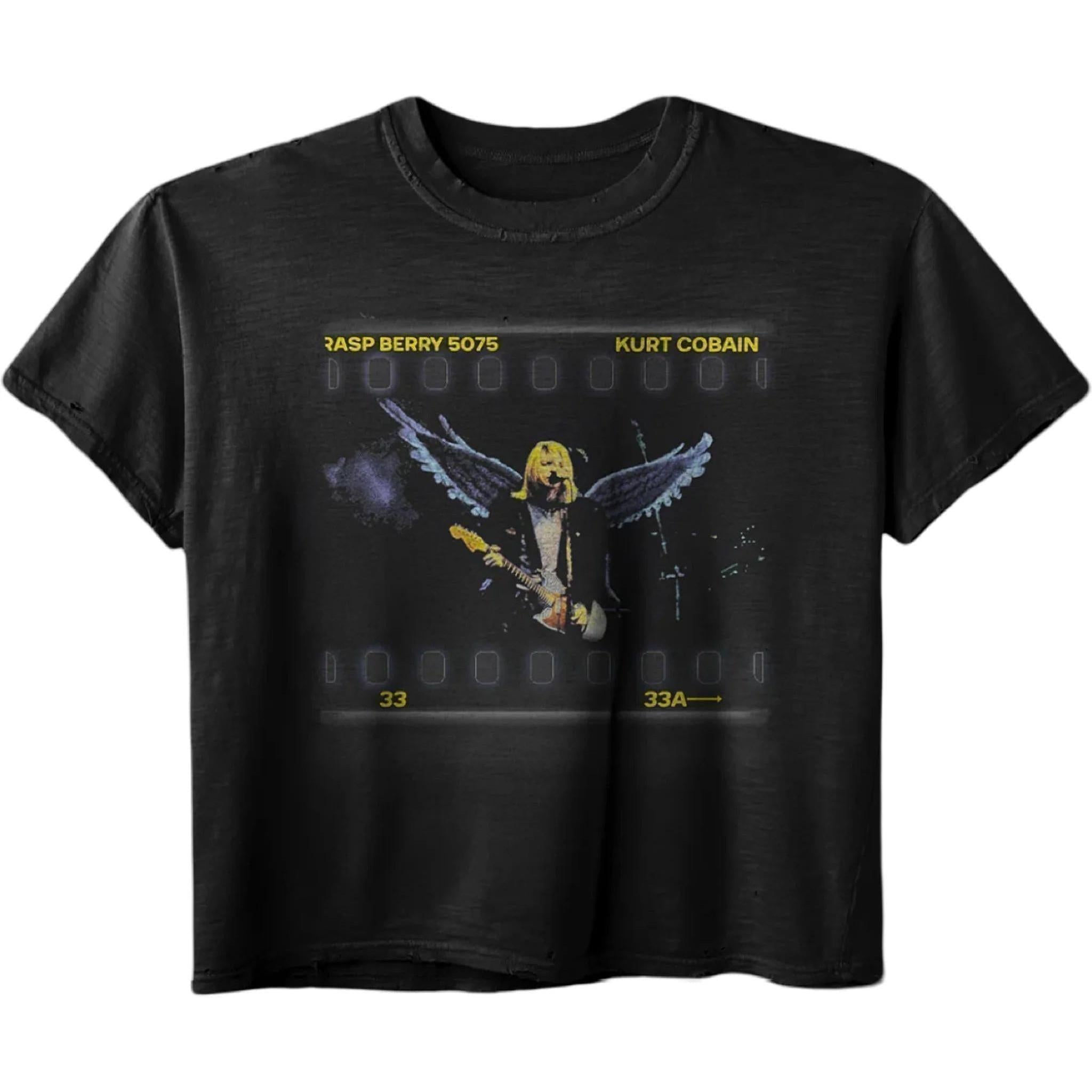 GV Gallery Raspberry Hills Kurt Cobain Angel T-Shirt