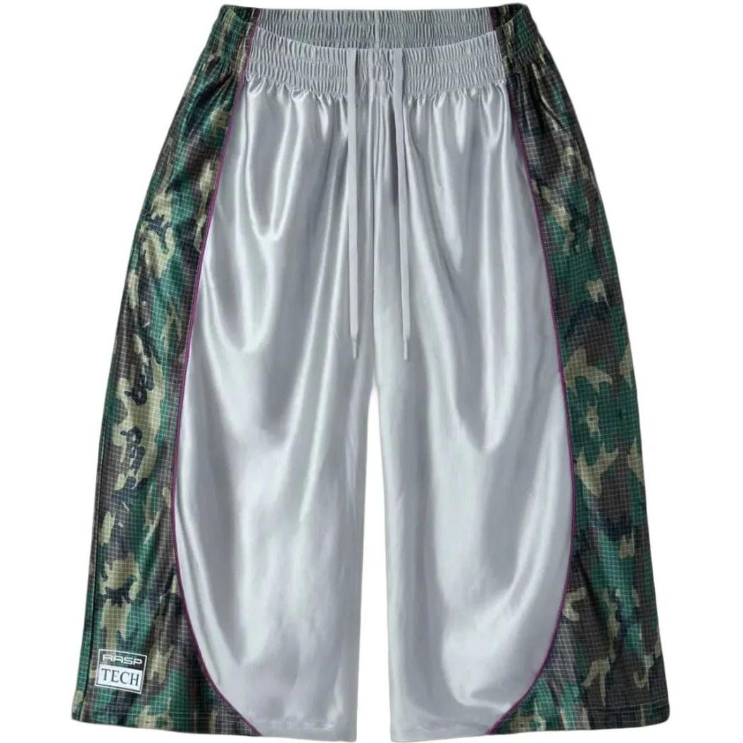 GV Gallery Raspberry Silver Camo B-Ball Shorts Grey