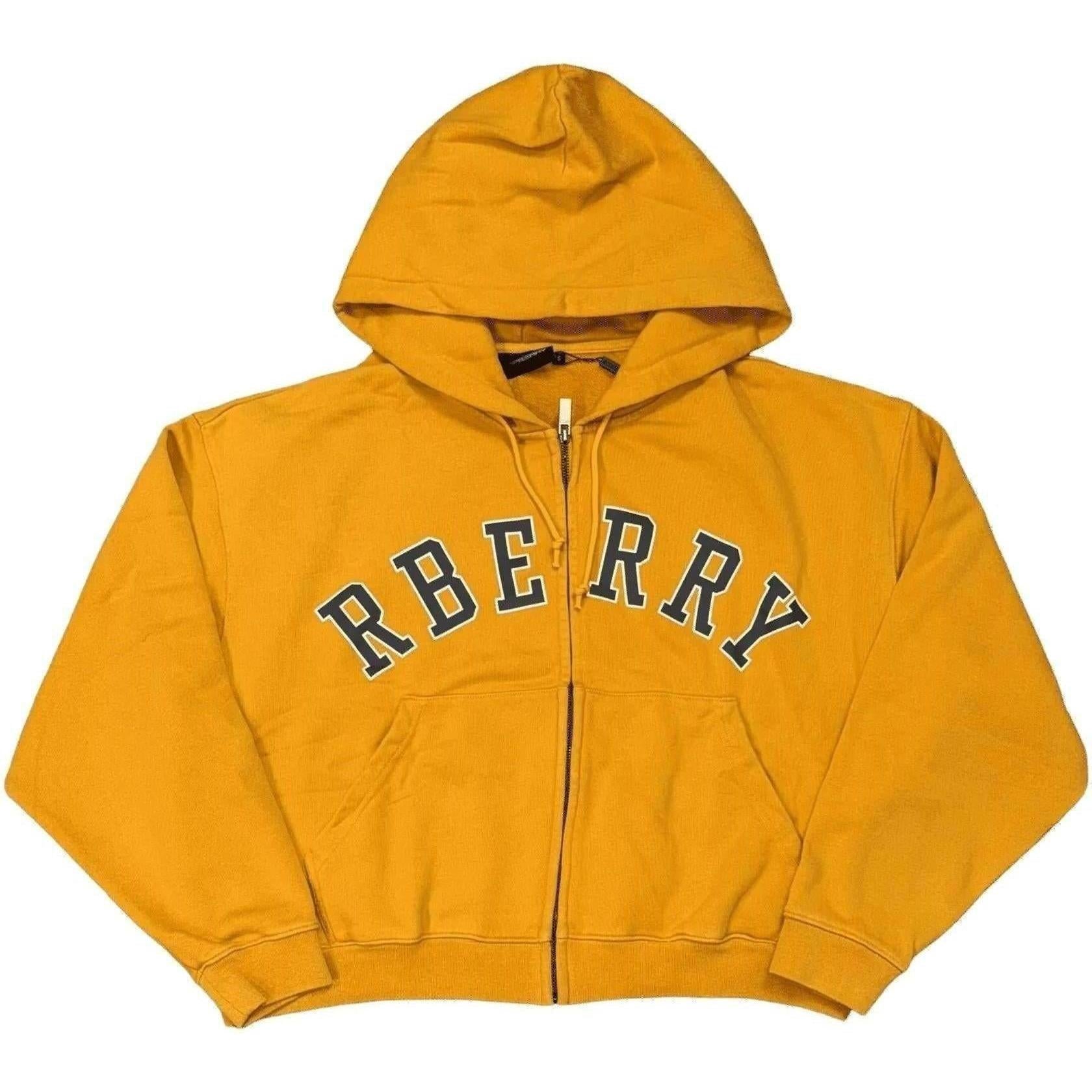 GV Gallery Raspberry Zip Up Hoodie Mustard