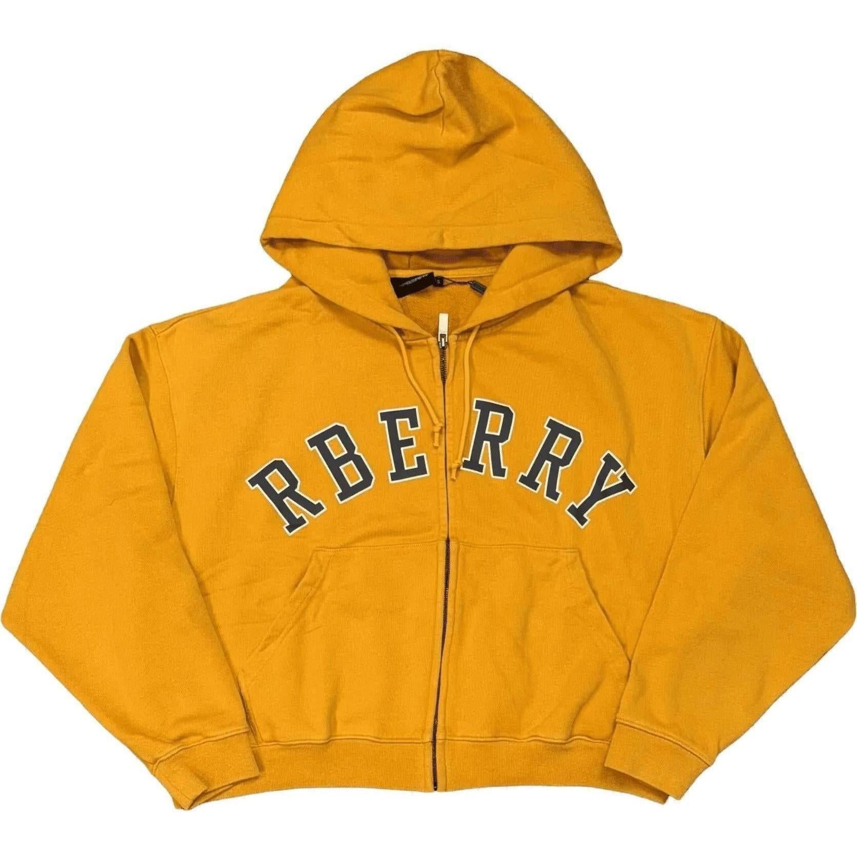 GV Gallery Raspberry Zip Up Hoodie Mustard