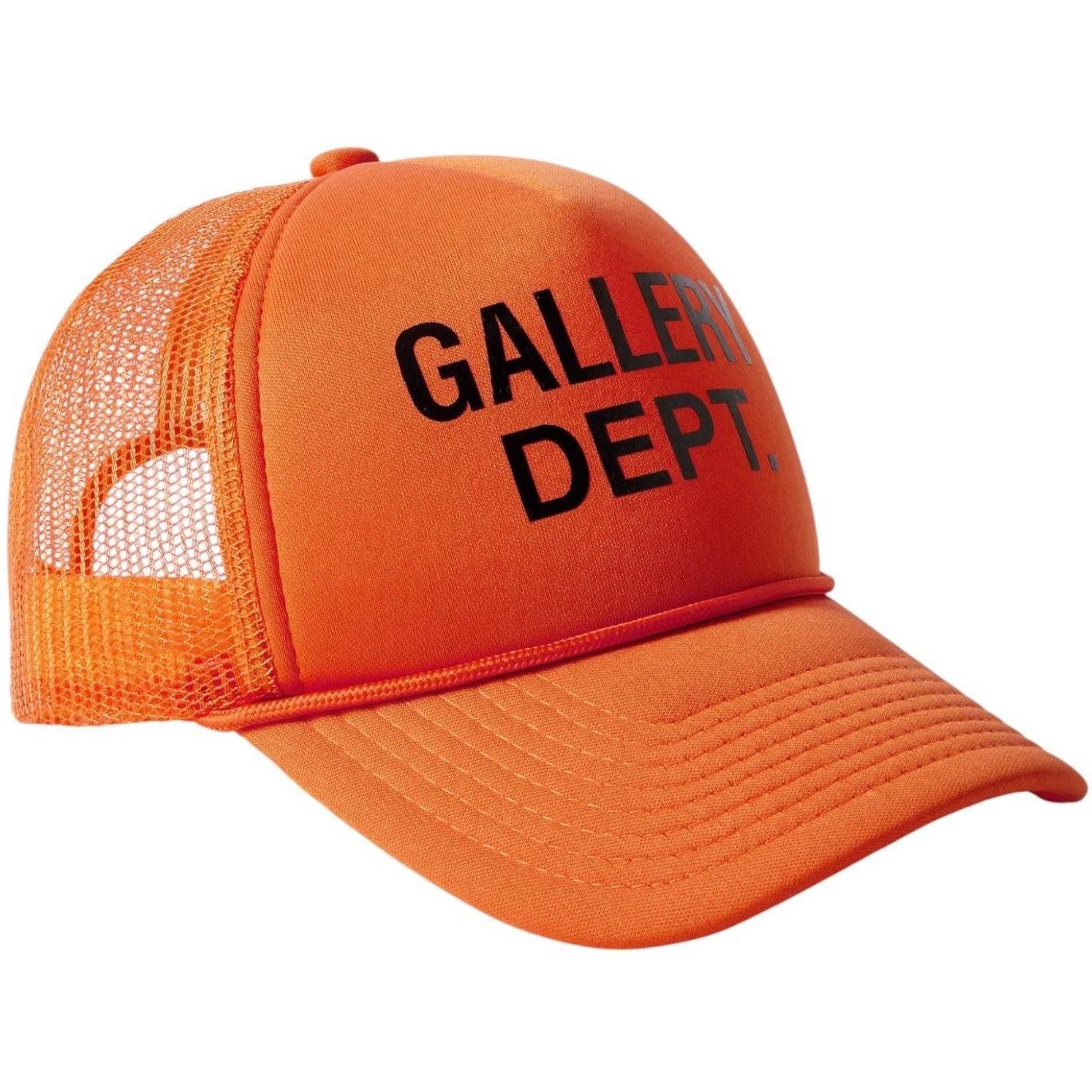 Gallery Dept. Trucker Hat Orange Black