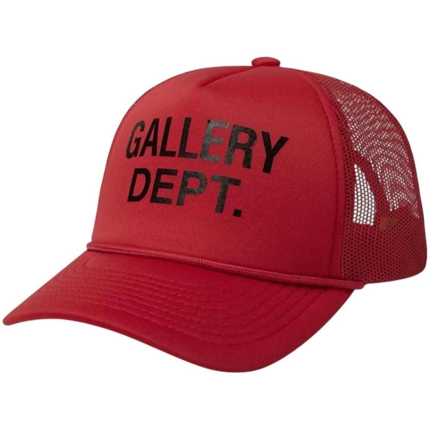 Gallery Dept. Trucker Hat Red Black