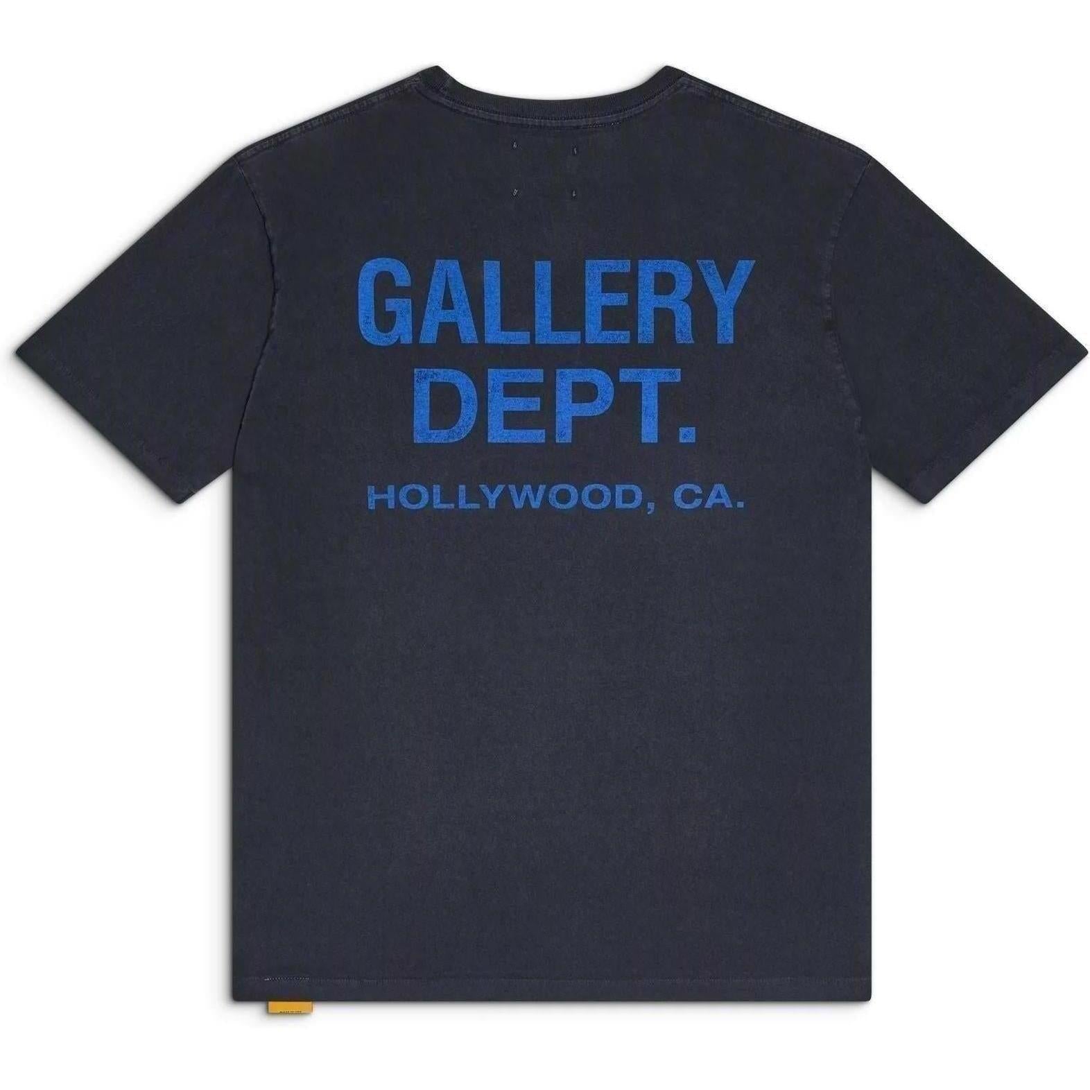 Gallery Dept. Vintage Souvenir T-Shirt Black Blue