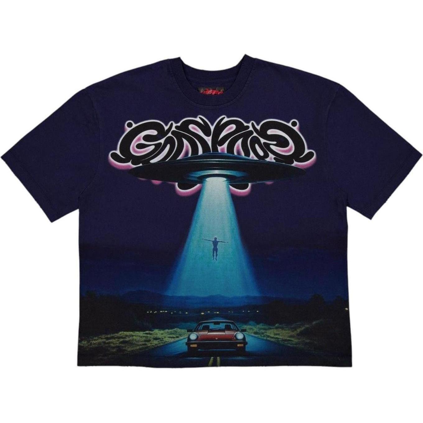 Godspeed Abduction UFO T-Shirt Navy