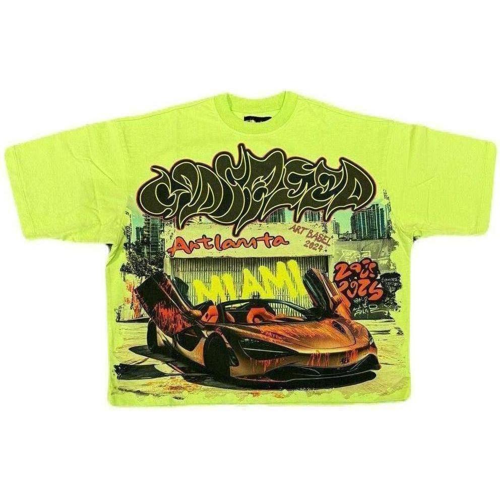 Godspeed Art Basel Artlanta Shirt Slime Green