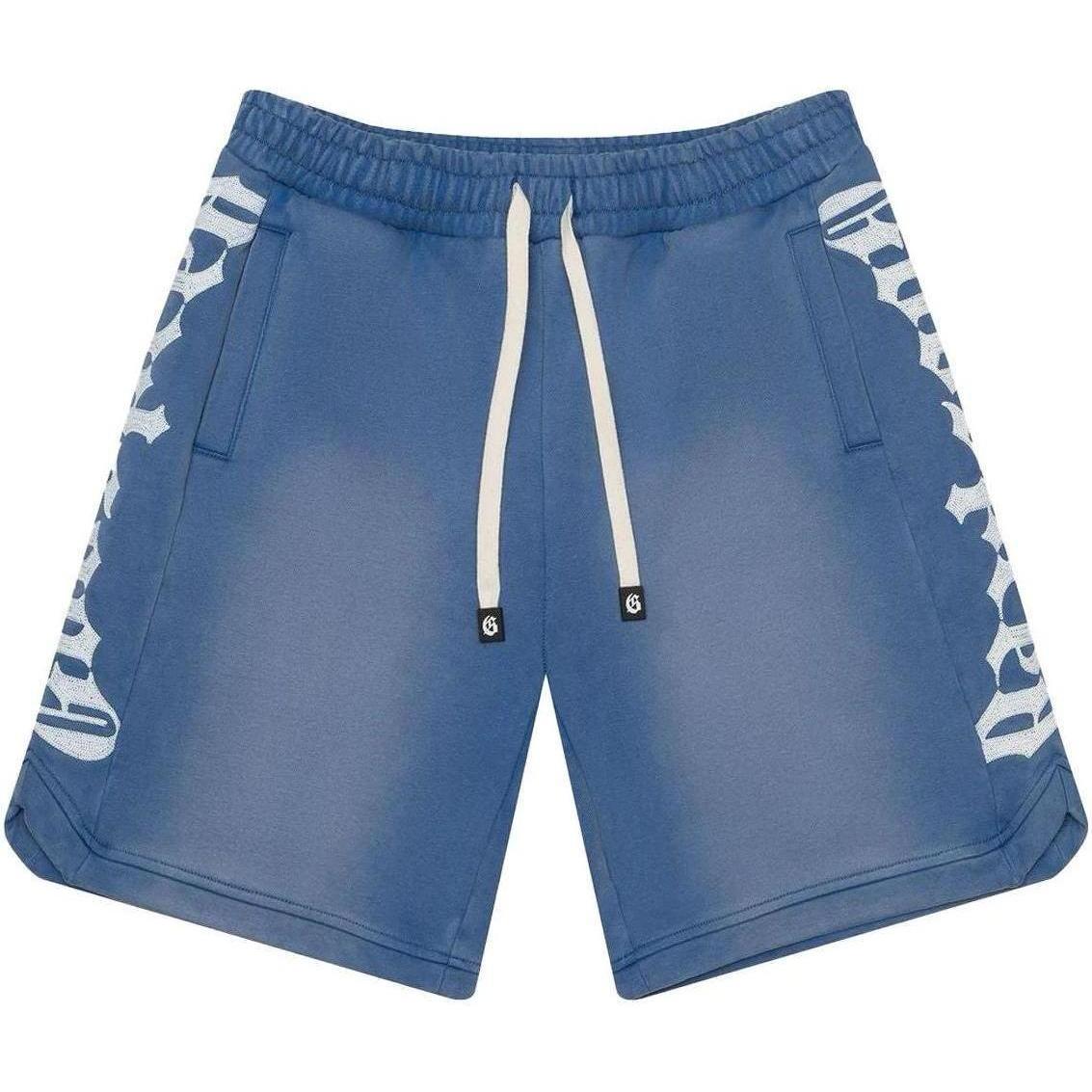 Godspeed Courtside Shorts Blue Tie Dye