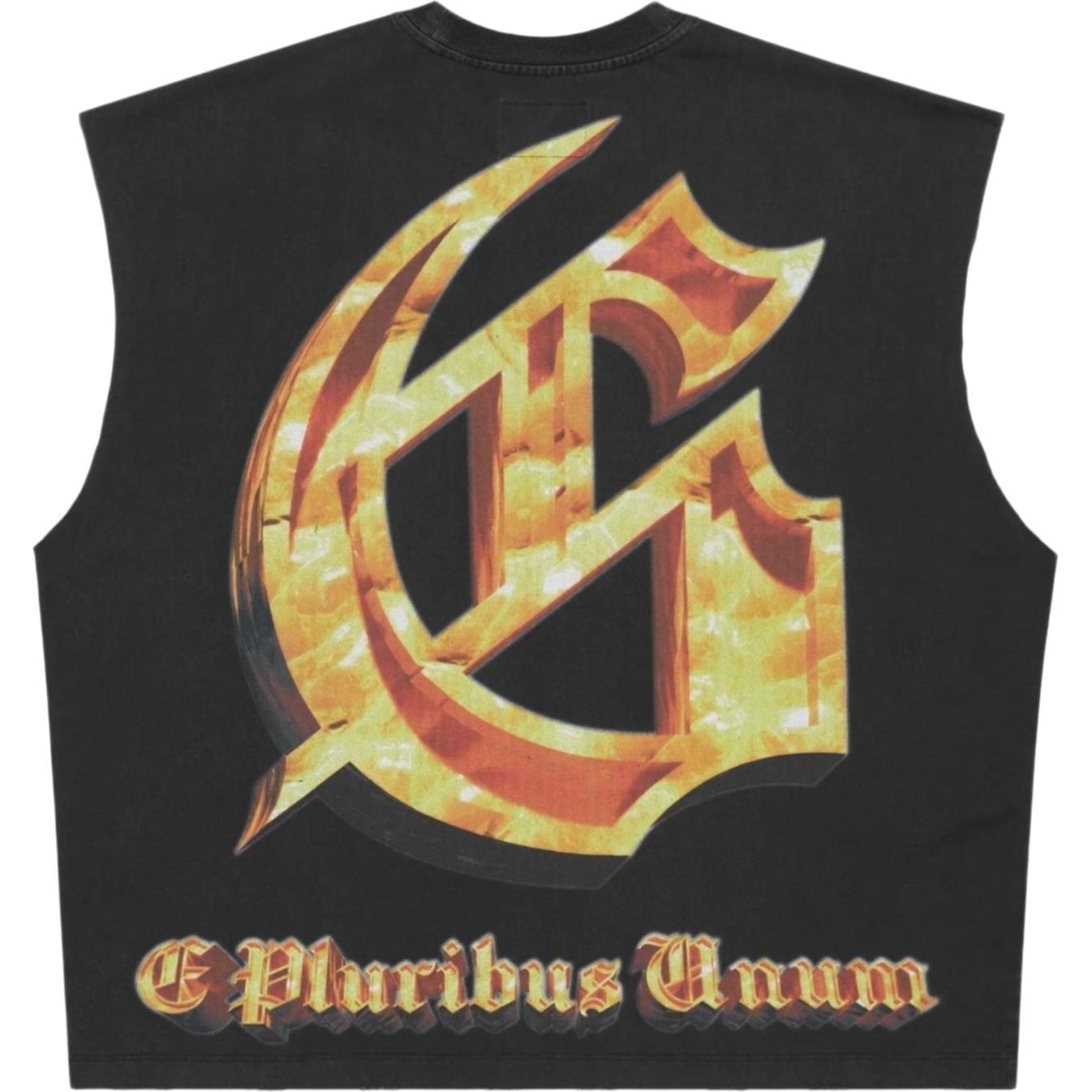 Godspeed Echoes Empire Sleeveless T-shirt Black Wash
