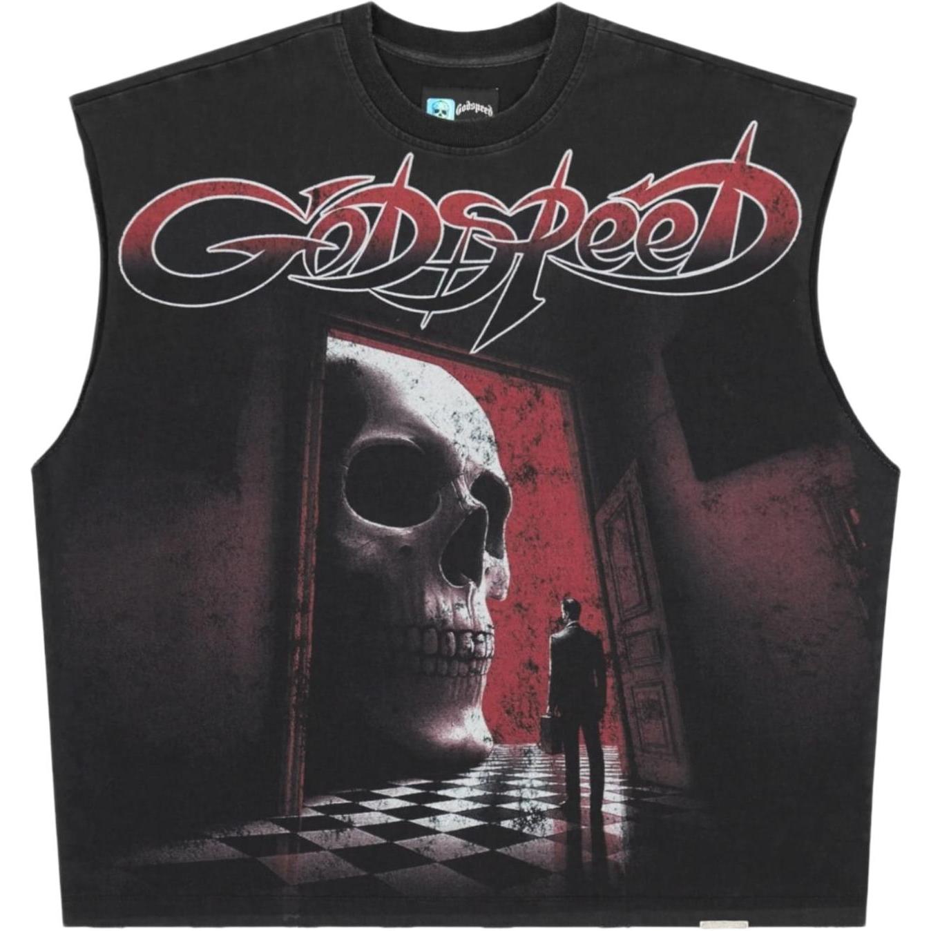 Godspeed Fate’s Doorstep Sleeveless T-Shirt Black
