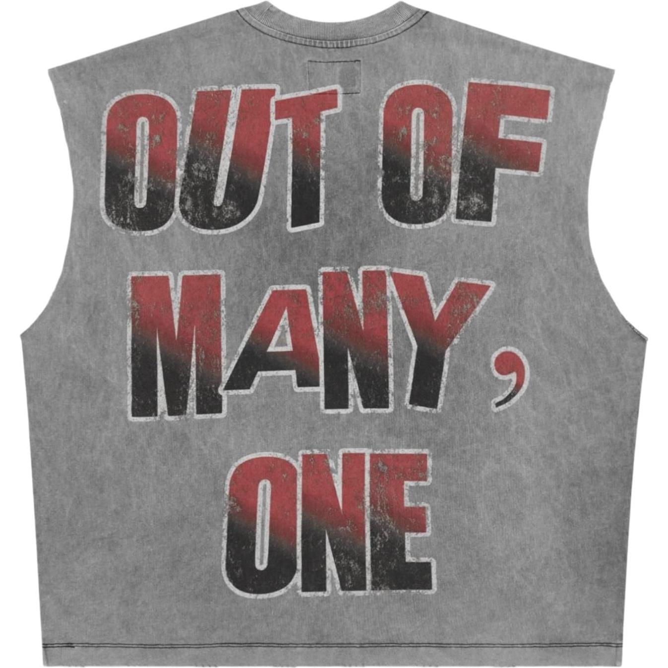 Godspeed Fate’s Doorstep Sleeveless T-shirt Grey Wash