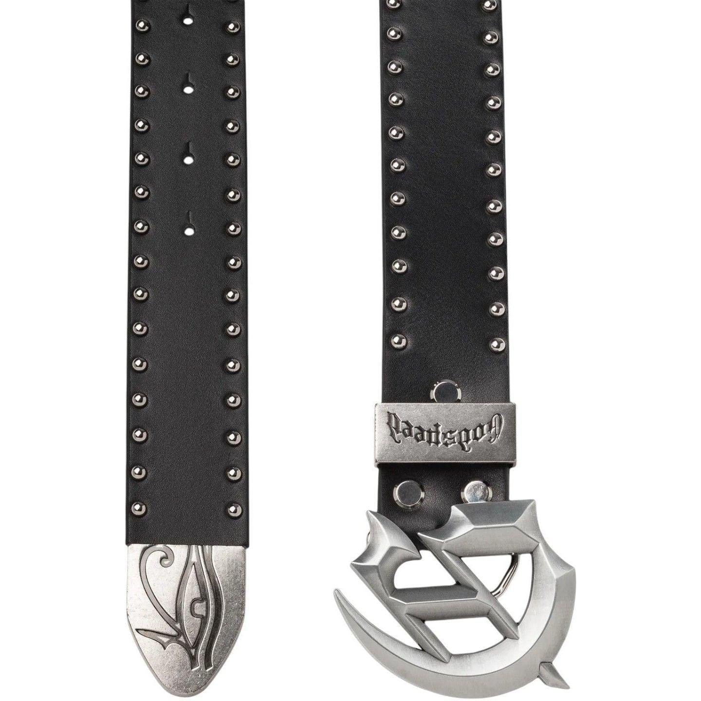 Godspeed Forged GS Studded Belt Black