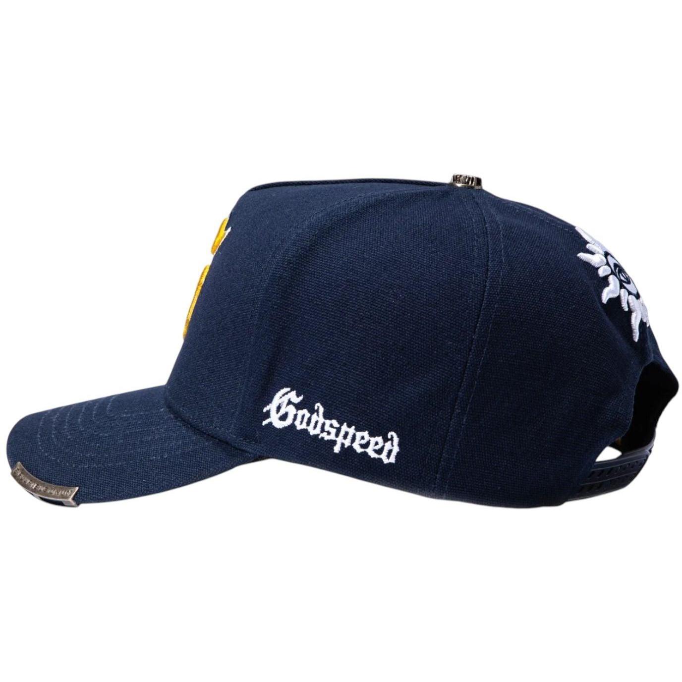 Godspeed G Logo Snapback Navy Yellow