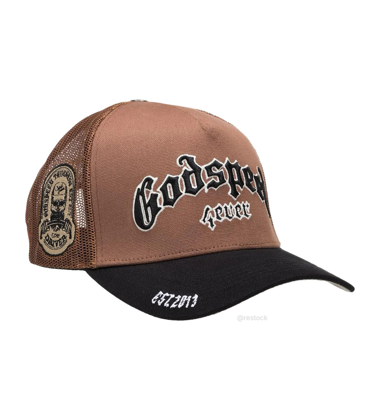Godspeed GS Forever Trucker Hat Black Taupe