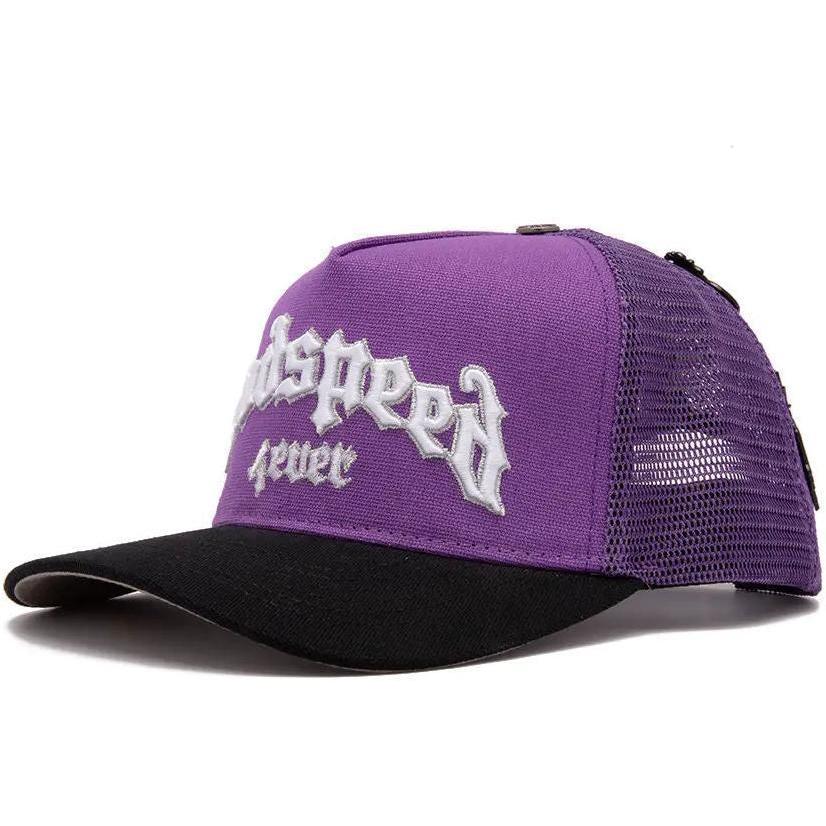 Godspeed GS Forever Trucker Hat Purple Black