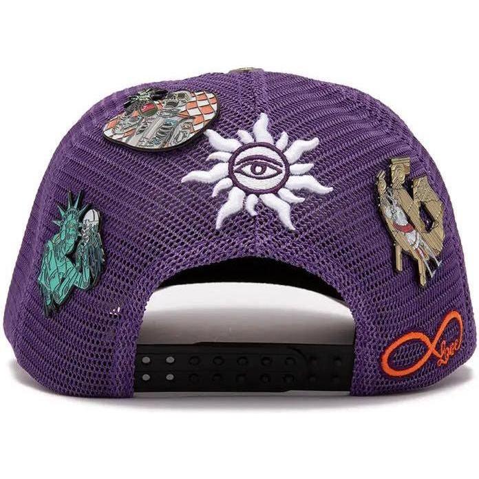Godspeed GS Forever Trucker Hat Purple Black