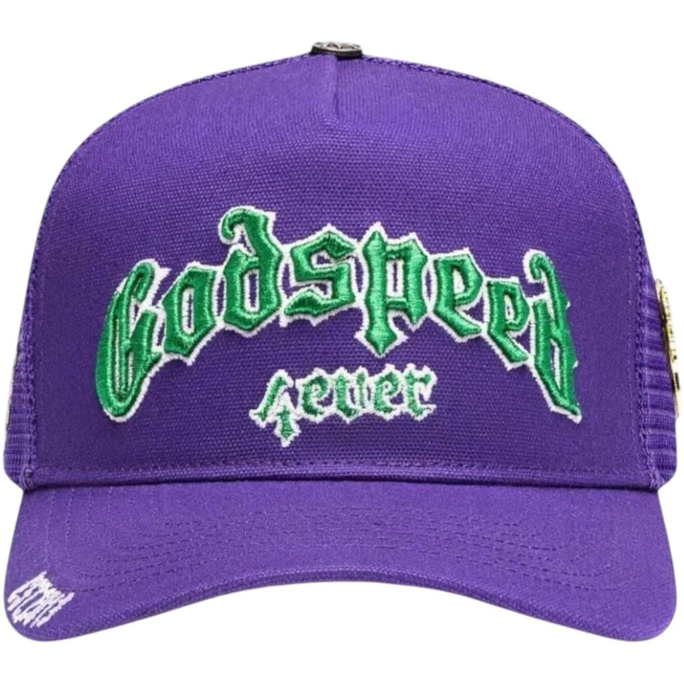 Godspeed GS Forever Trucker Hat Purple Green