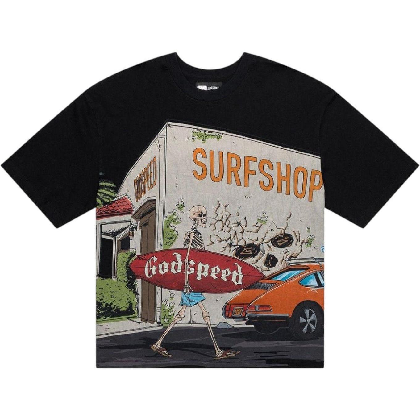 Godspeed GS Surf Shop T-Shirt Black