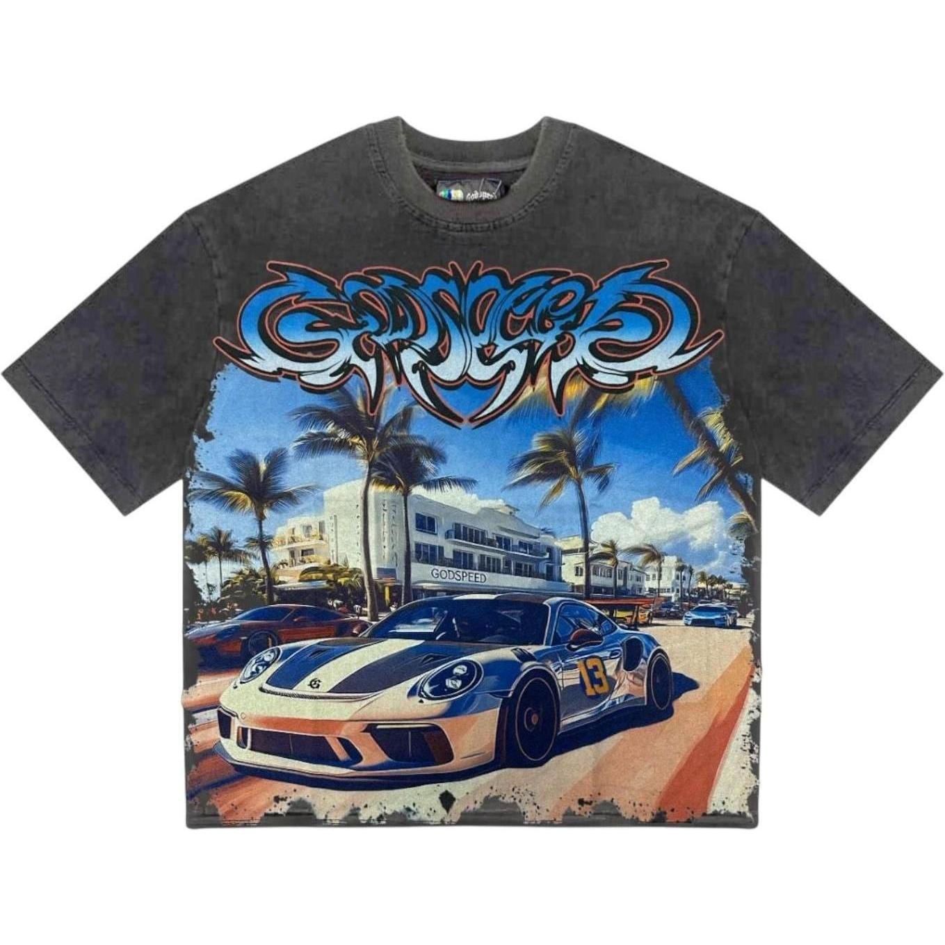 Godspeed Miami Exclusive GT T-Shirt Grey
