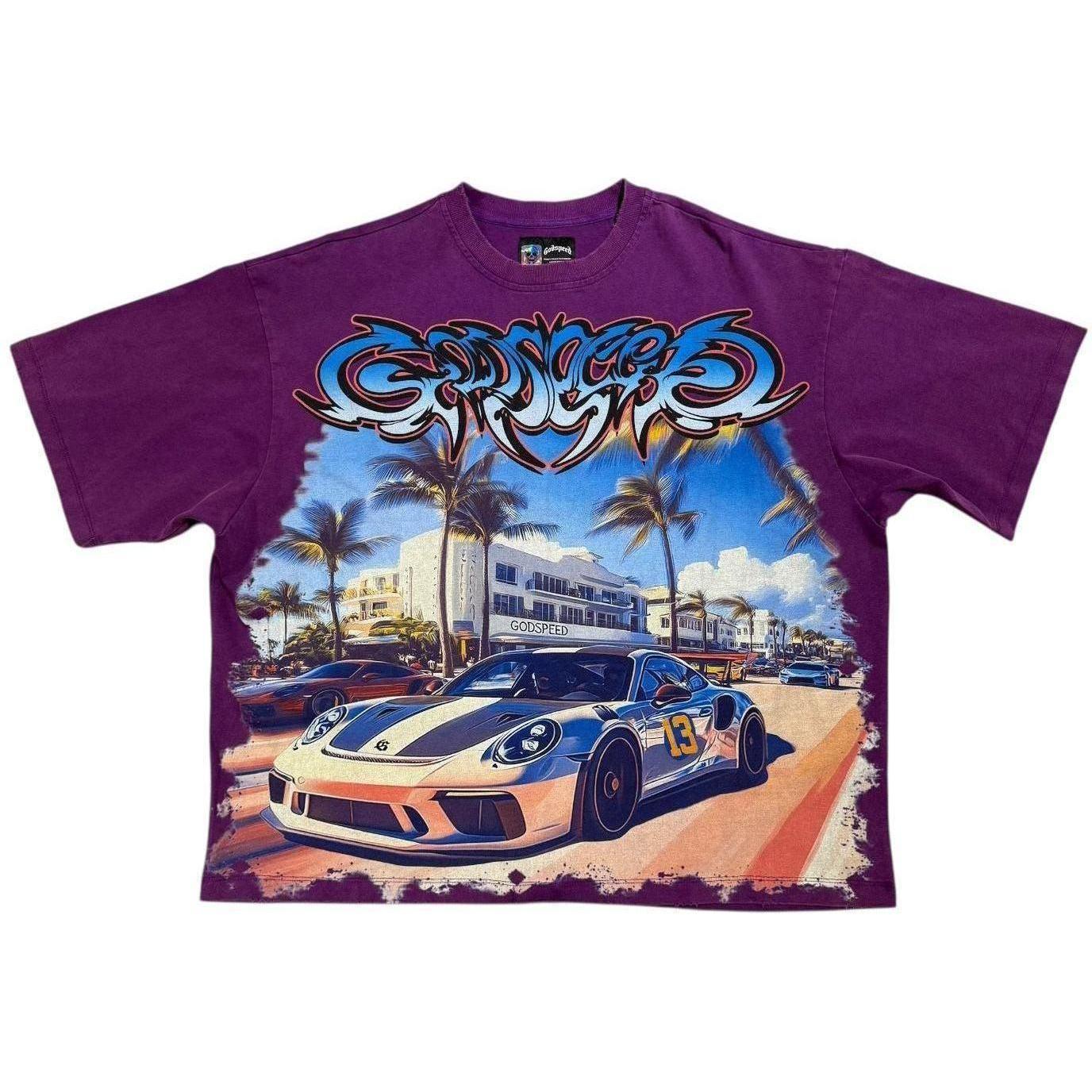 Godspeed Miami Exclusive GT T-Shirt Purple