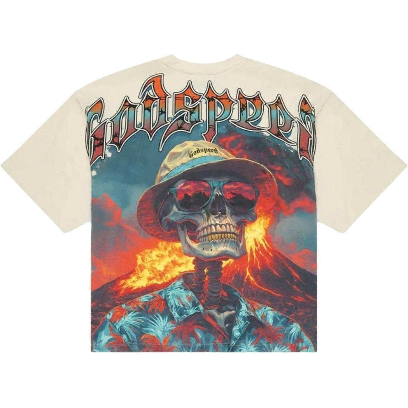 Godspeed Natural Disaster T-Shirt Bone