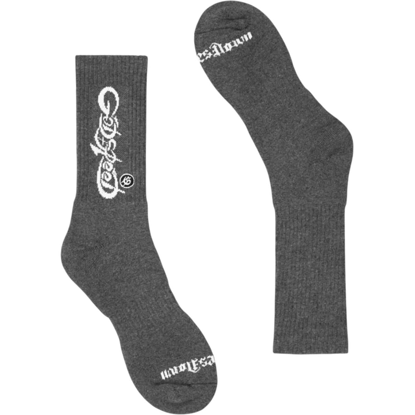 Godspeed New York New Age Logo Sock Grey/White