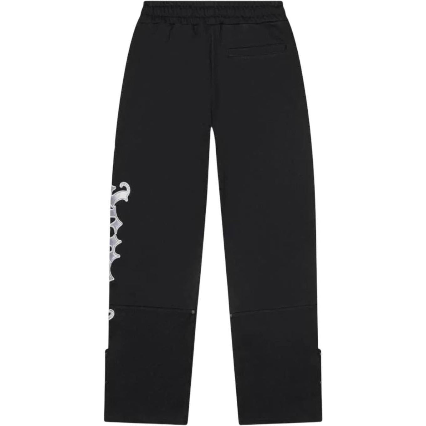 Godspeed OG Logo V2 Sweatpants Black/Silver Satin