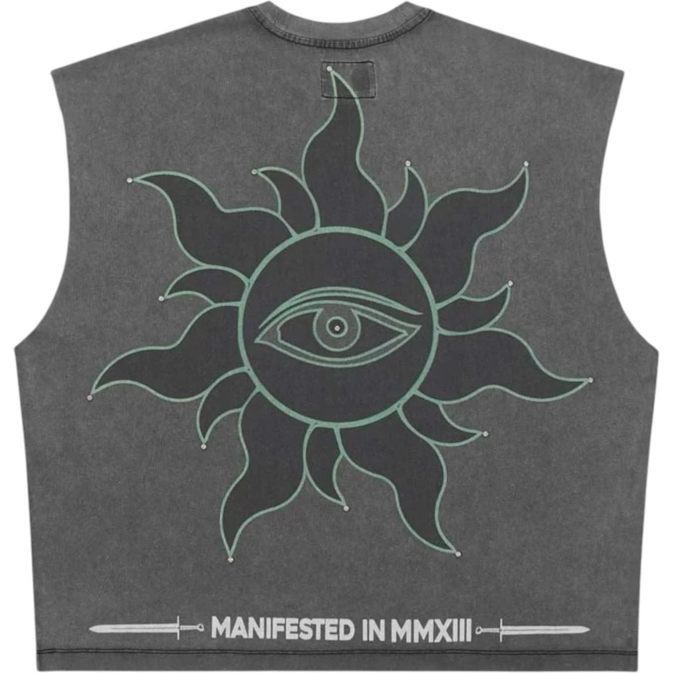 Godspeed Sunken Liberty Sleeveless T-Shirt Grey