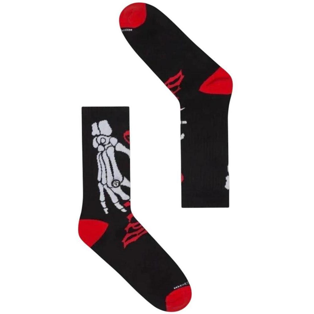 Godspeed Ten Toes Down Sock Black/Red