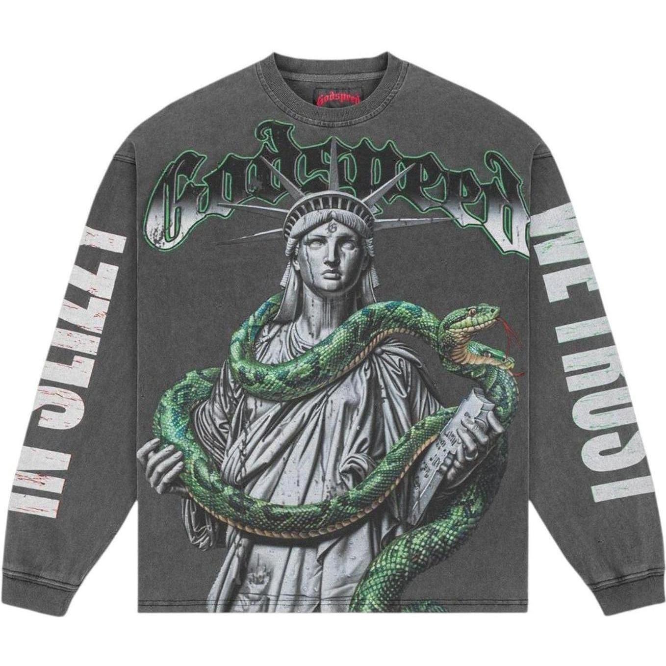 Godspeed Top 5 Slizzy Longsleeve T-Shirt Grey