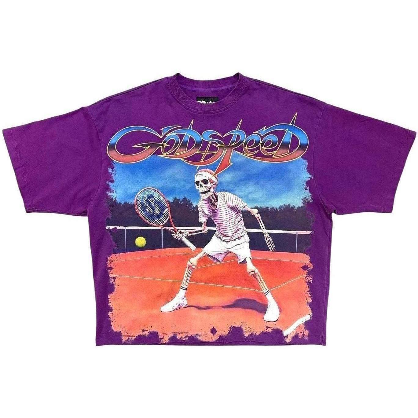 Godspeed Top Spin T-Shirt Purple Wash