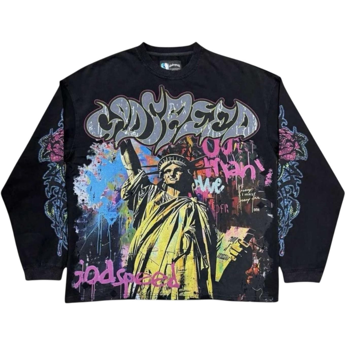 Godspeed Vandal L/S Tee Black