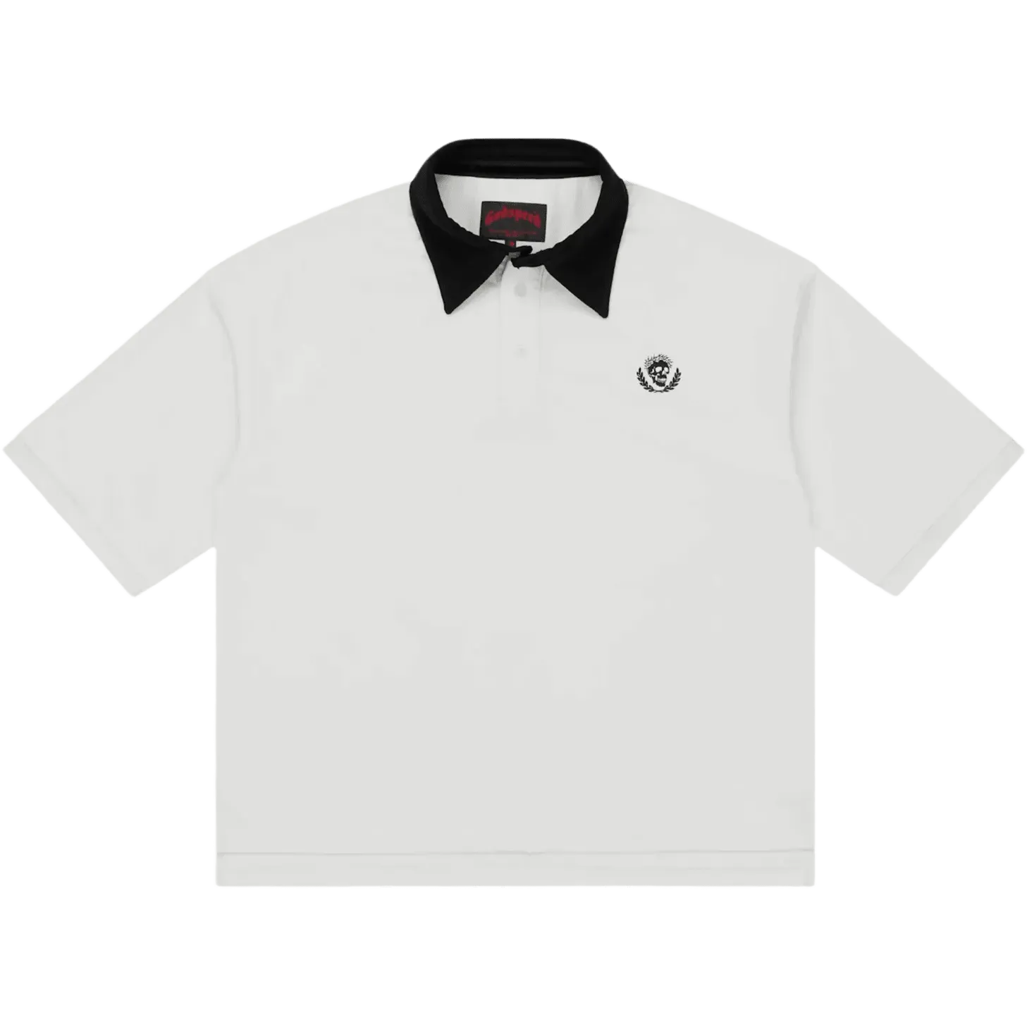 Godspeed Victor Minimal Crest Polo White