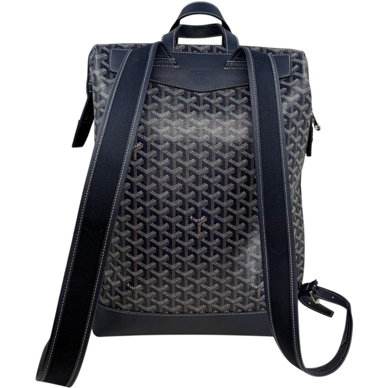 Goyard Cisalpin Backpack Navy Blue - Like New