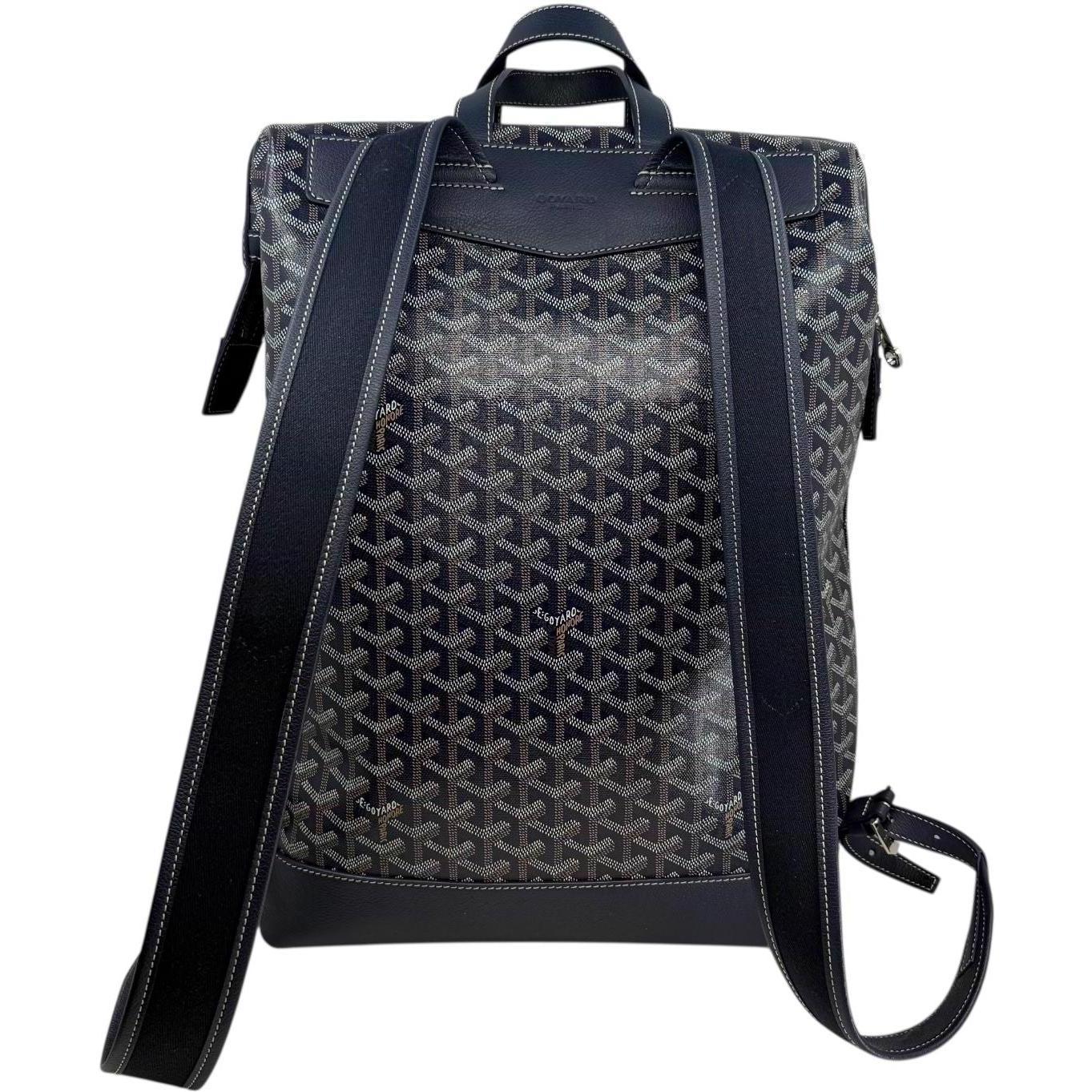 Goyard Cisalpin Backpack Navy Blue - Like New