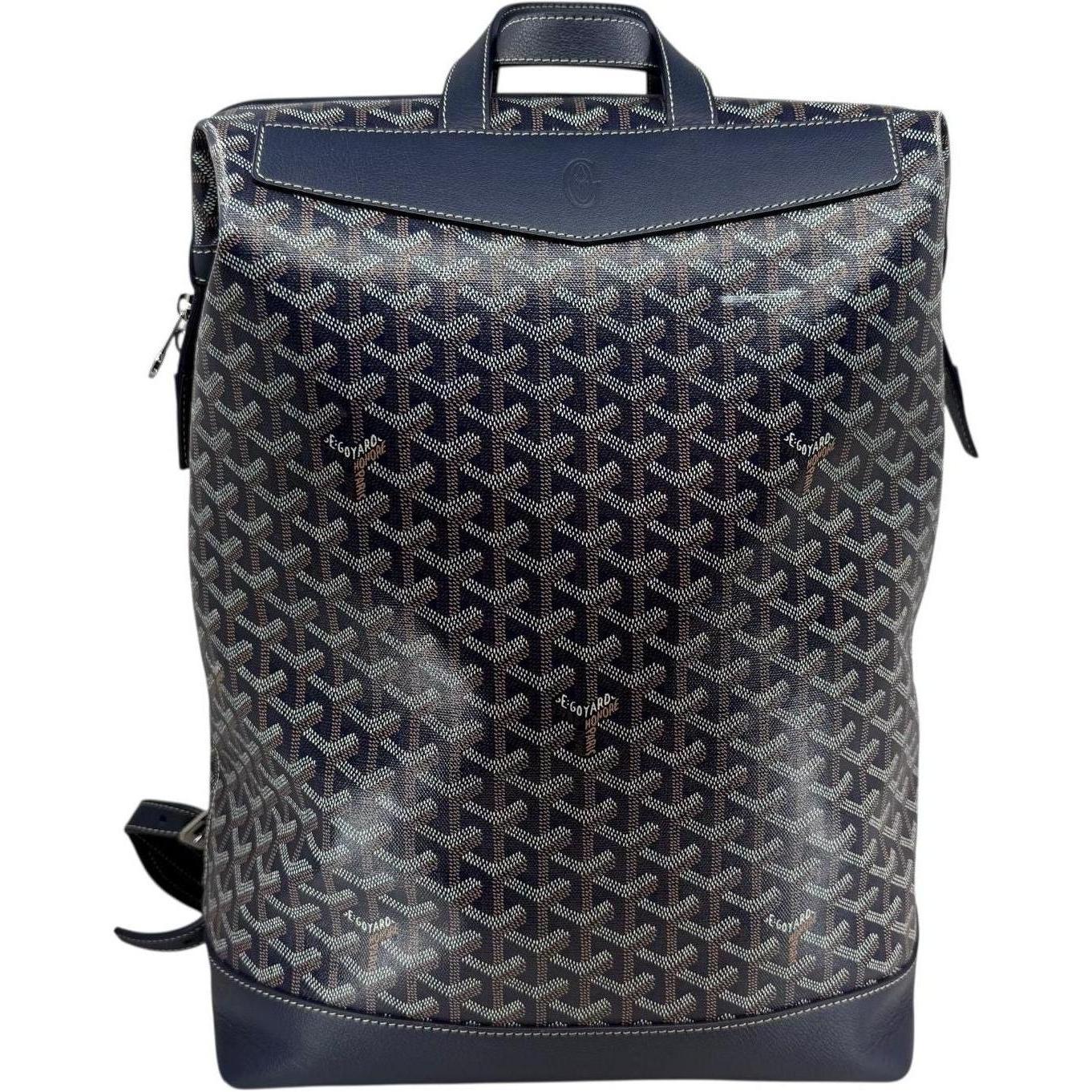 Goyard Cisalpin Backpack Navy Blue - Like New