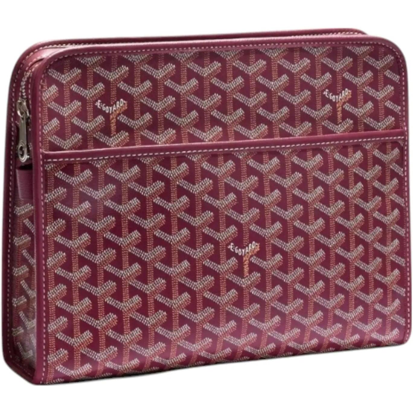 Goyard Jouvence PM Toiletry Bag Burgundy