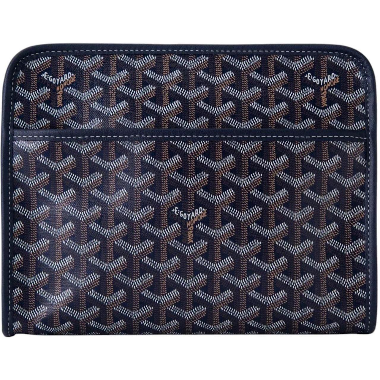 Goyard Jouvence Toiletry Bag MM Dark Blue