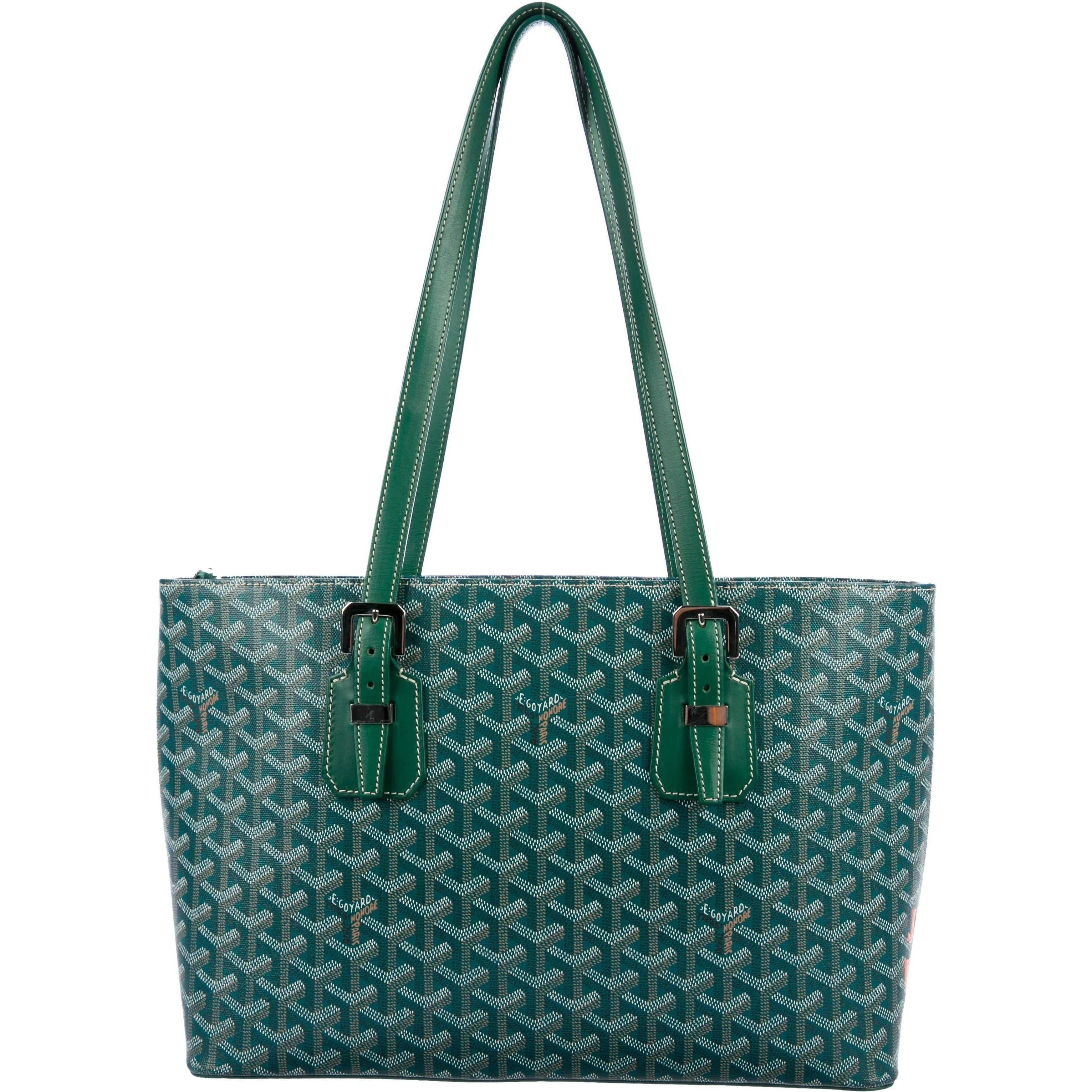 Goyard Okinawa GM Tote Bag Green - Like New