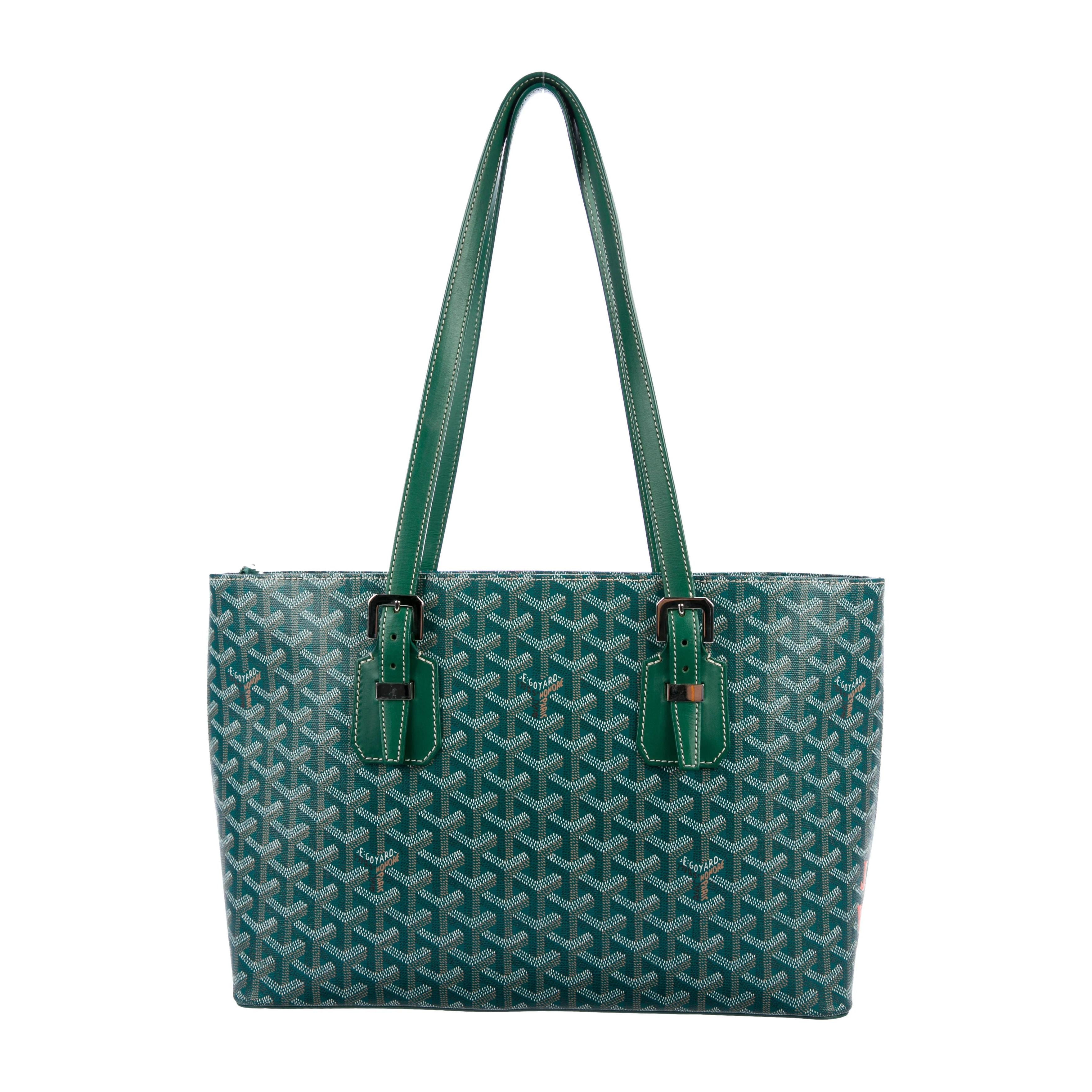Goyard Okinawa GM Tote Bag Green - Like New