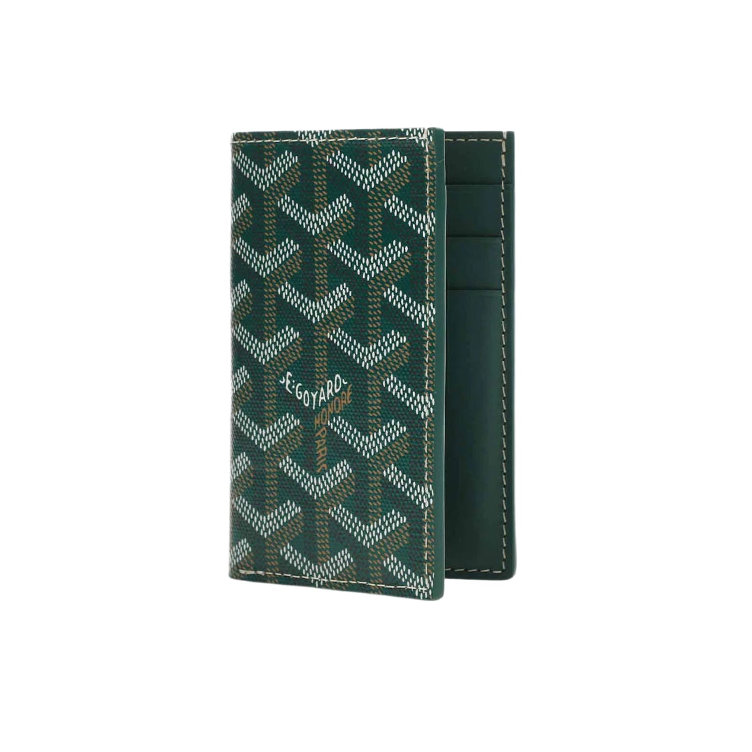 Goyard Saint Pierre Card Holder Green