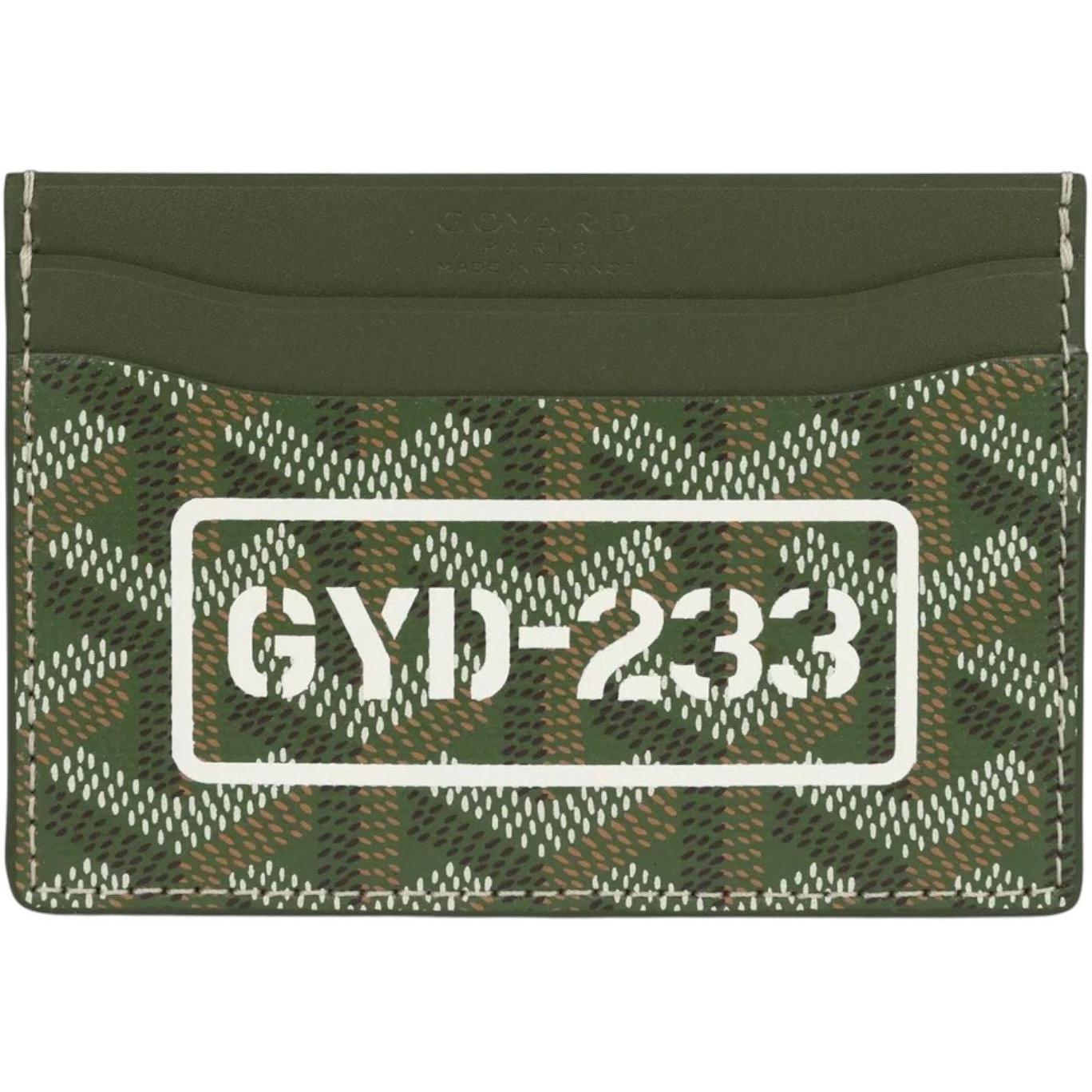 Goyard Saint Sulpice Card Wallet Khaki Miami Exclusive GYD-223