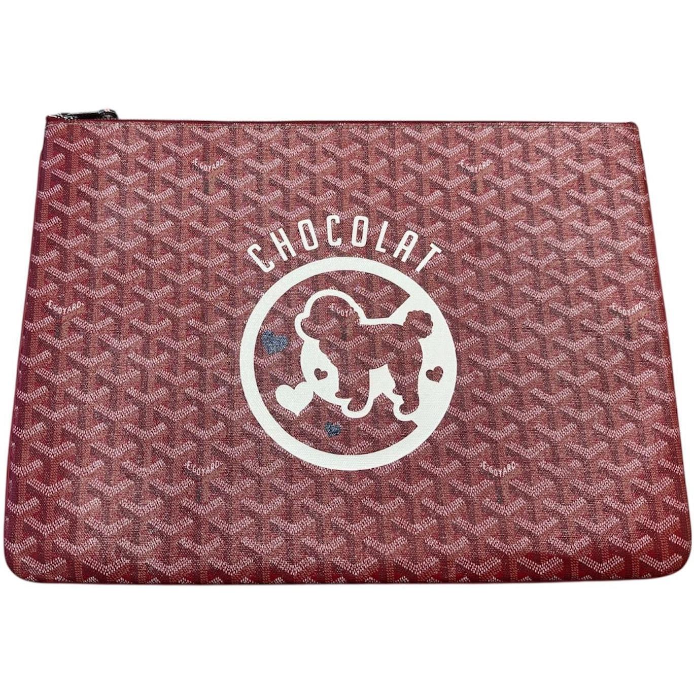 Goyard Senat GM Clutch Chocolat Special Edition