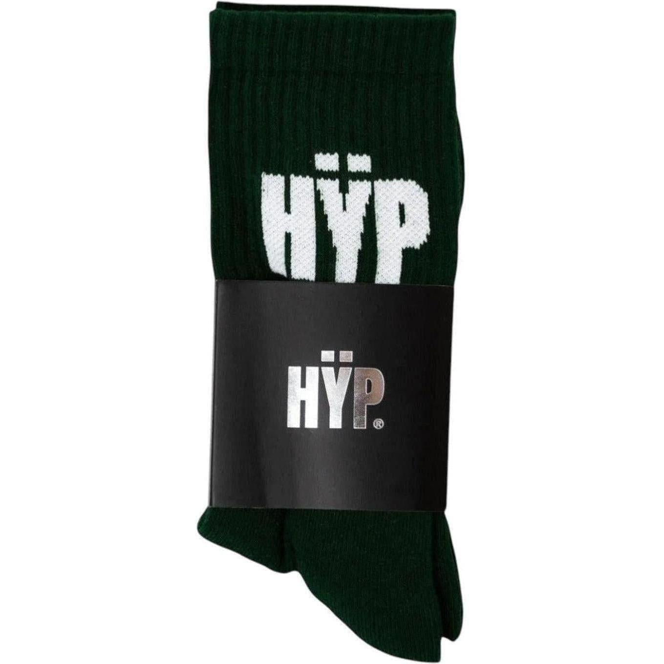 HŸP Forest Green Crew Socks