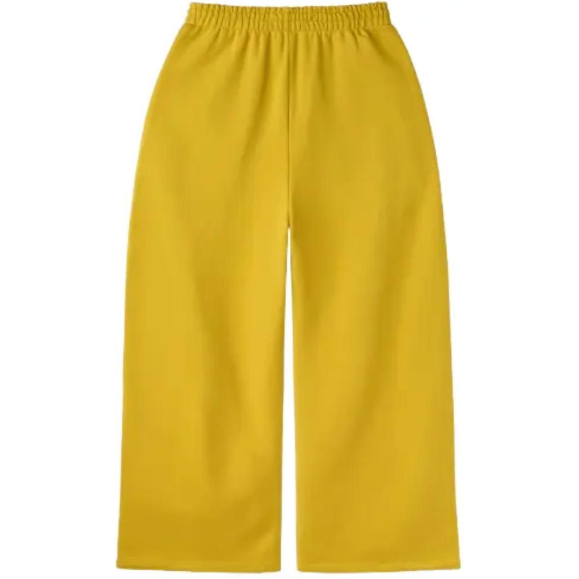 Happy Memories Don't Die HMDD Baggy Hurricane Yellow Sweatpants