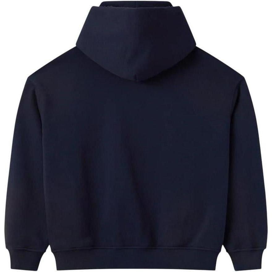 Happy Memories Don't Die HMDD Blank Zip Up Hoodie Navy