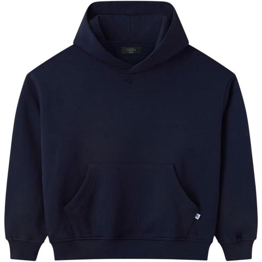 Happy Memories Don't Die HMDD Blank Zip Up Hoodie Navy