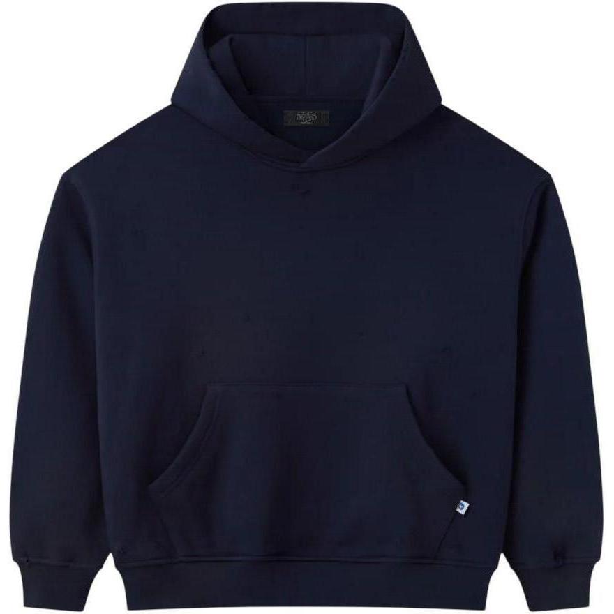 Happy Memories Don't Die HMDD Blank Zip Up Hoodie Navy