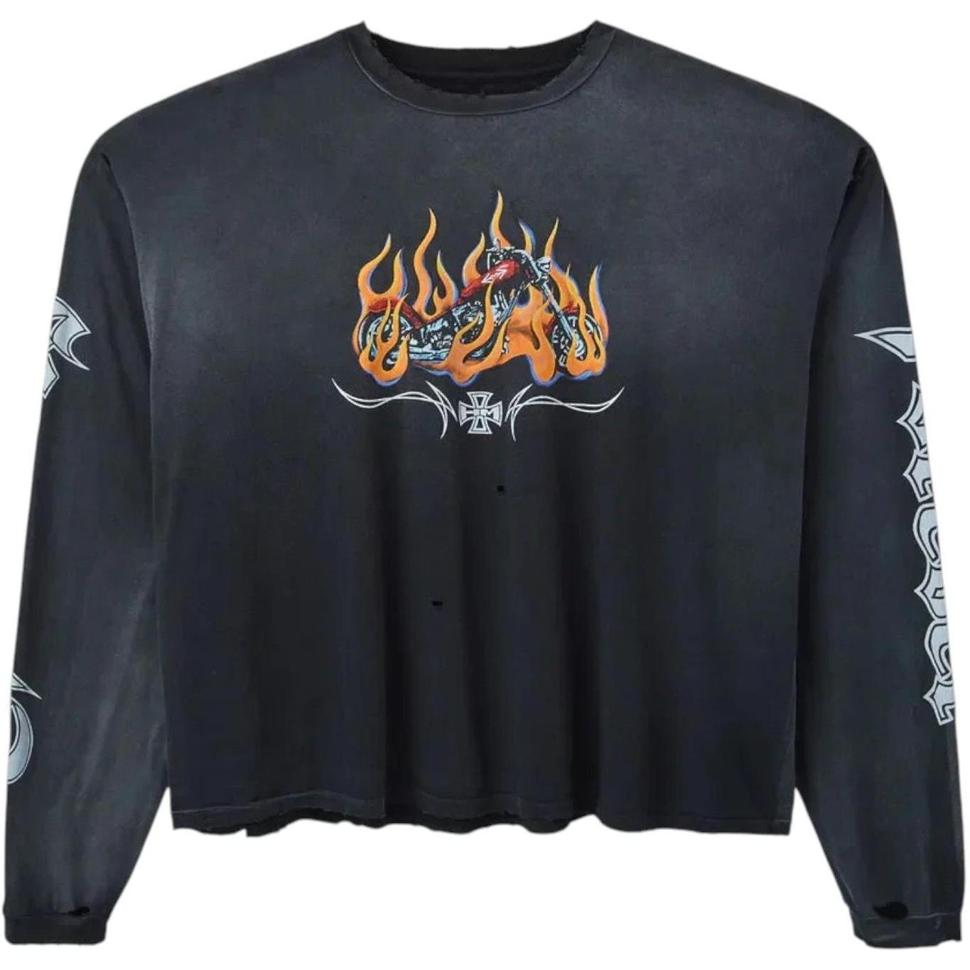 Happy Memories Don't Die HMDD Ghost Rider L/S T-Shirt
