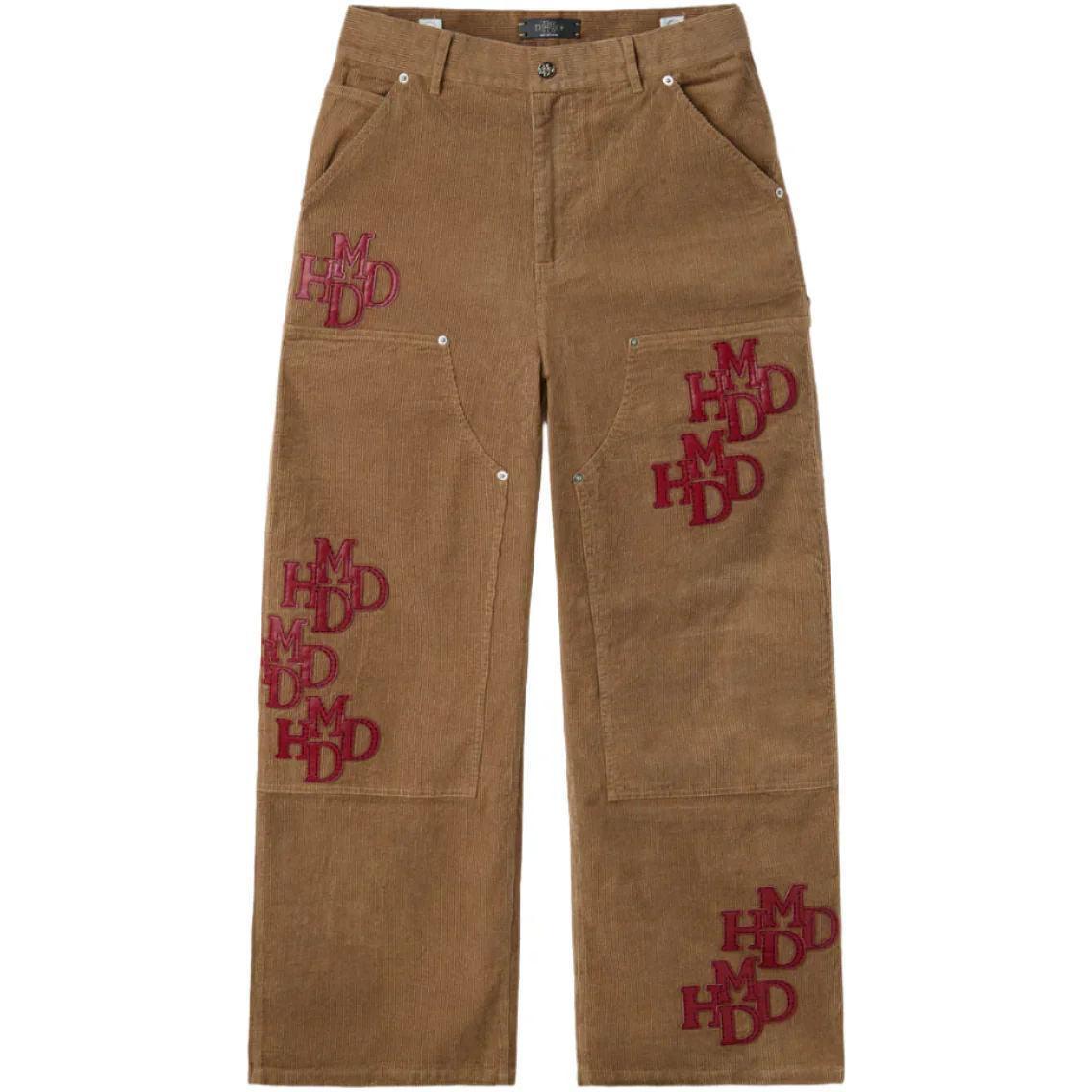 Happy Memories Don't Die HMDD Patch Cord Doube Knot Knee Pants