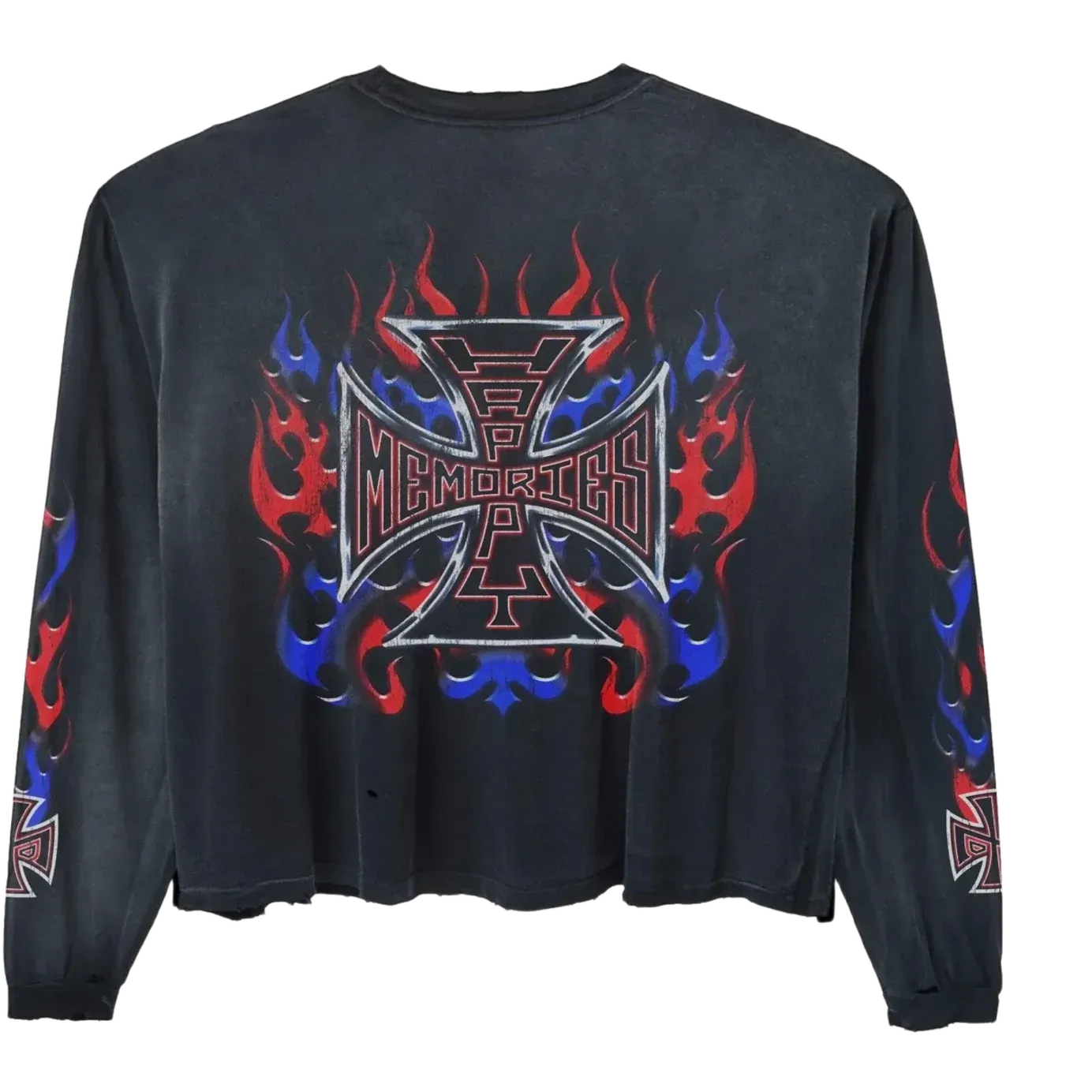 Happy Memories Don't Die HMDD RWB 4TH L/S Tee